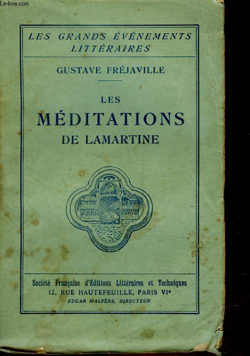 LES MEDITATIONS DE LAMARTINE