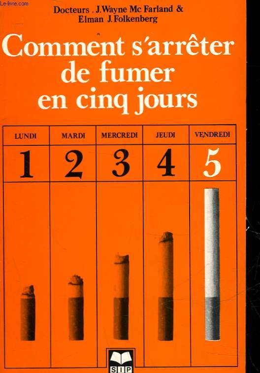 COMMENT S'ARRETER DE FUMER EN 5 JOURS