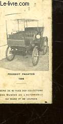 CARTE / GRAVURE - PEUGEOT PHATEON 1898