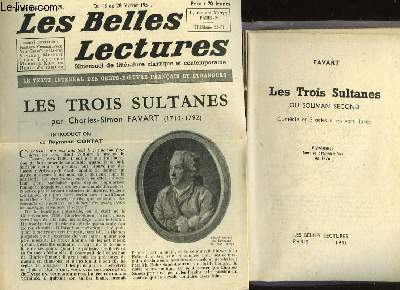 LES TROIS SULTANES OU SOLIMAN SECOND - LES BELLES LECTURES - 6 ANNEE - N175