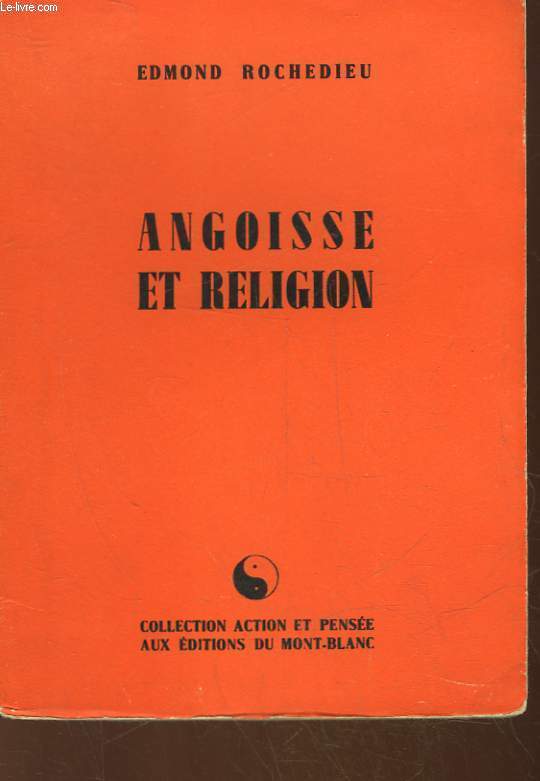 ANGOISSE ET RELIGION