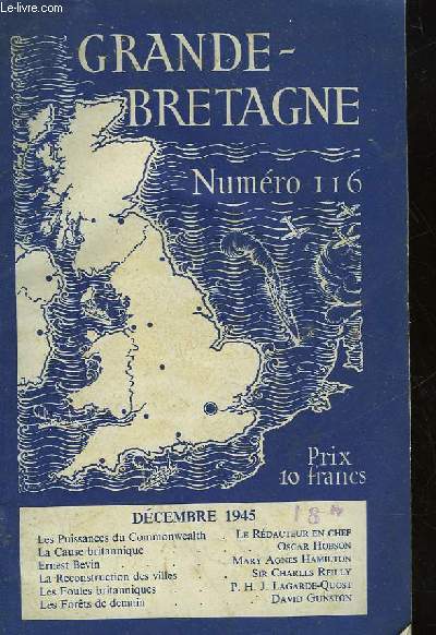 GRANDE-BRETAGNE - N116