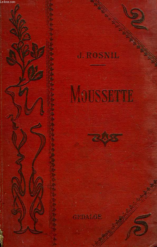 MOUSSETTE - MEMOIRES D'UNE CHATTE