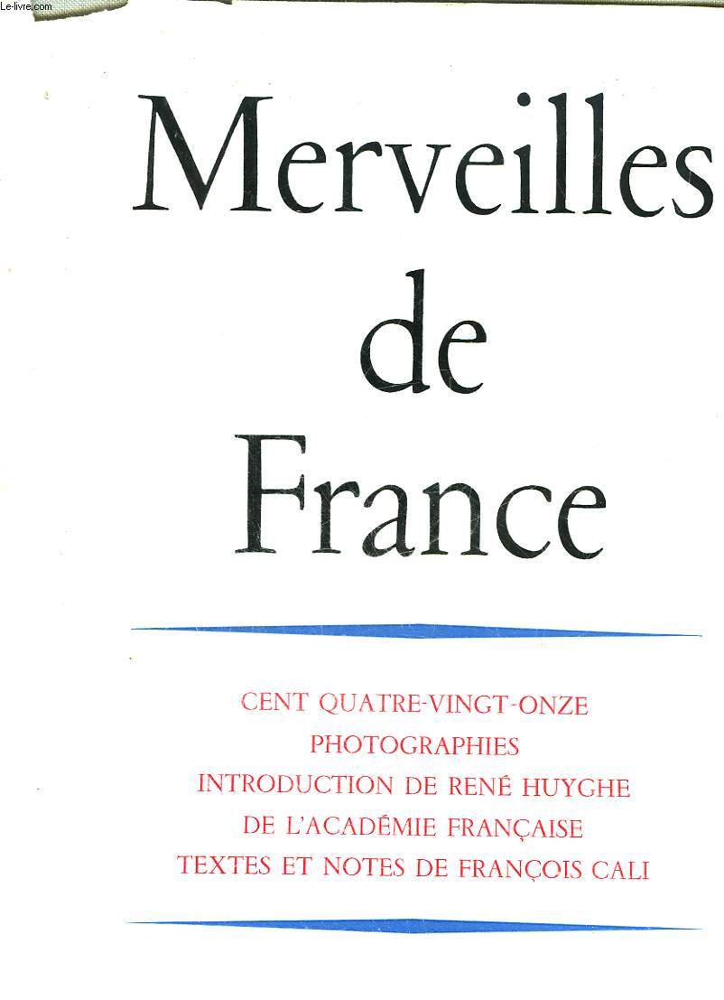 MERVEILLES DE FRANCE