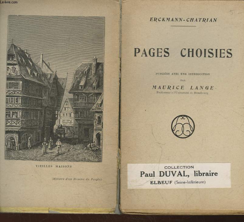 PAGES CHOISIES