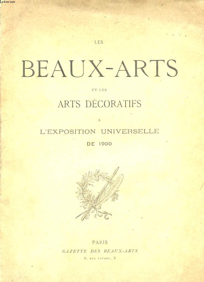 LES BEAUX-ARTS ET LES ARTS DECORATIFS