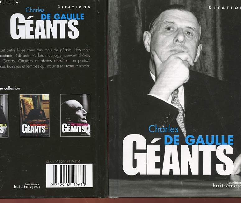 CITATIONS - CHARLES DE GAULLE