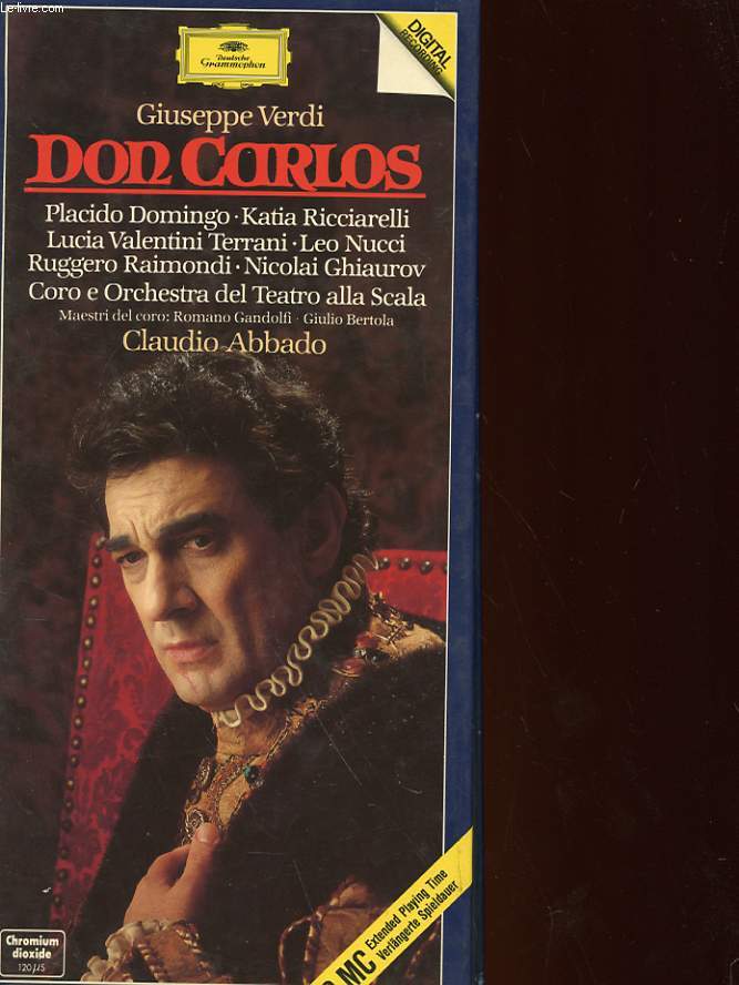 DON CARLOS : CLAUDIO ABBADO