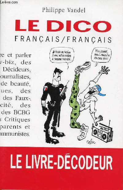 LE DICO FRANCAIS/FRANCAIS