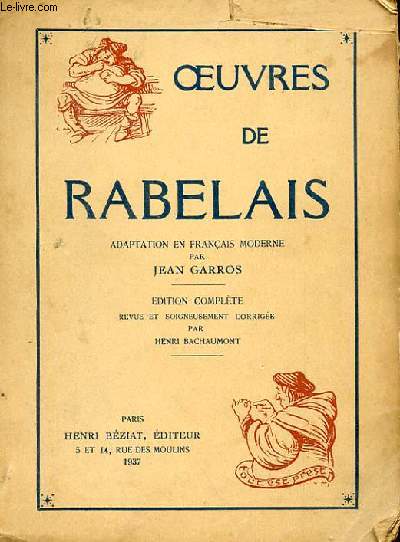 OEUVRES DE RABELAIS