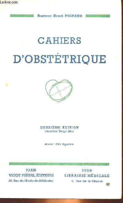 CAHIERS D'OBSTETRIQUE