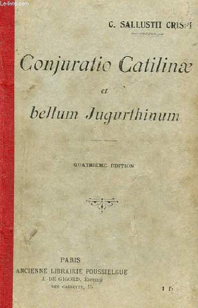 CONJURATIO CATILINAE ET BELLUM JUGURTHINUM
