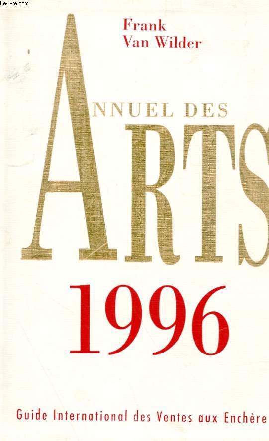 ANNUEL DES ARTS 1996 - 7 ANNEE