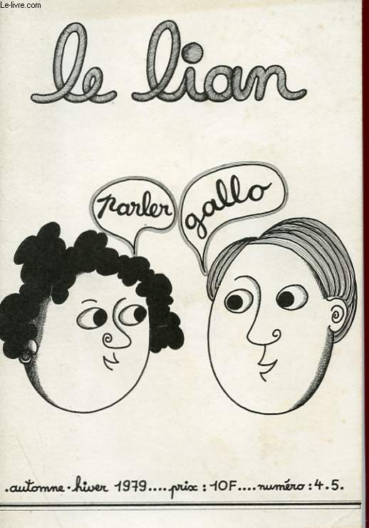 LE PARLER GALLO N 4.5. - LE LIAN - AUTOMNE-HIVER 1979