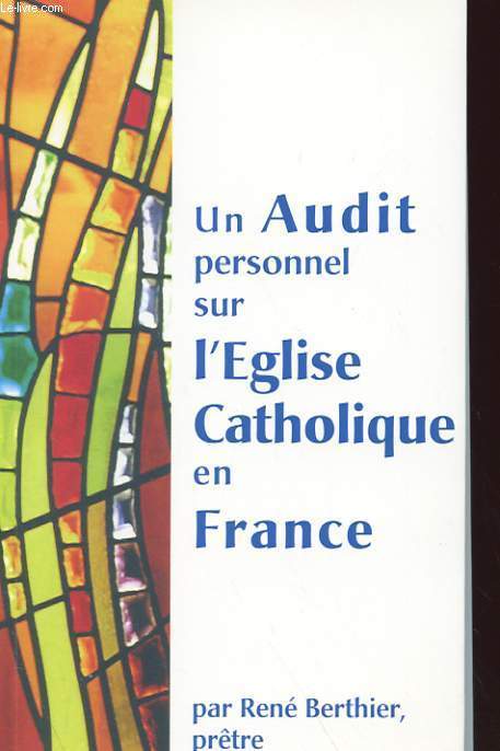 UN AUDIT PERSONNEL SUR L'EGLISE CATHOLIQUE EN FRANCE