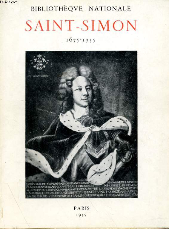 SAINT-SIMON (1675-1755)