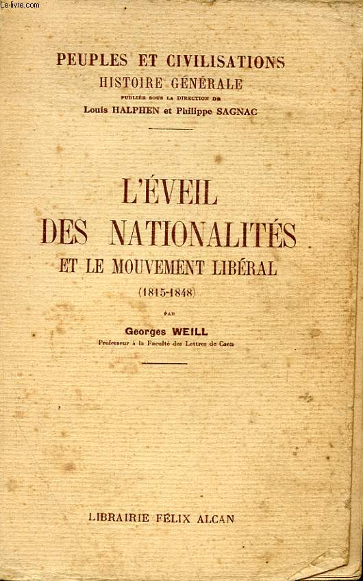 L'EVEIL DES NATIONALITES ET LE MOUVEMENT LIBERAL (1815-1848)