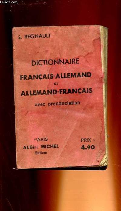 DICTIONNAIRE FRANCAIS-ALLEMAND AVEC PRONONCIATION