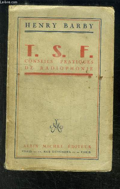T.S.F. CONSEILS DE RADIOPHONIE