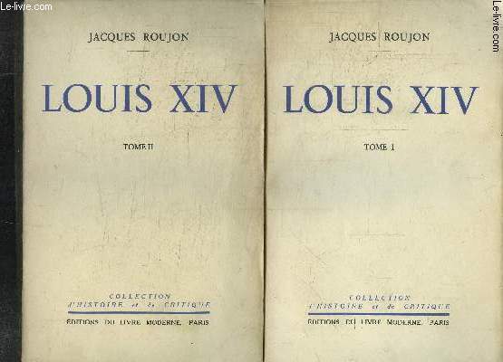 LOUIS XIV- 2 TOMES EN 2 VOLUMES