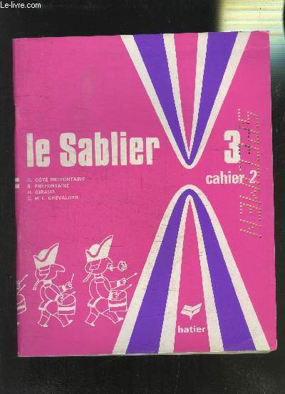 LE SABLIER 3 CAHIER 2- SPECIMEN