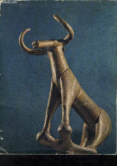 L ART AU PAYS DES HITTITES 6000 A 600 AV J.C. / COLLECTIONS DES MUSEES DE TURQUIE- PETIT PALAIS PARIS JANVIER- AVRIL 1964