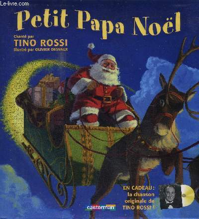 PETIT PAPA NOEL - LIVRE SANS LE CD