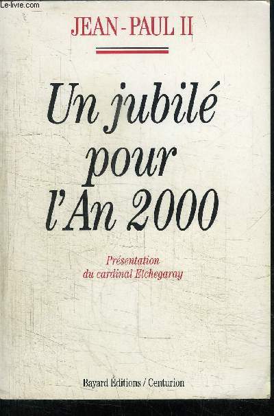 UN JUBILE POUR L'AN 2000