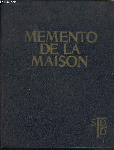 MEMENTO DE LA MAISON