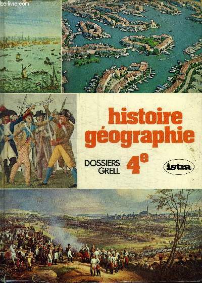 HISTOIRE GEOGRAPHIE - CLASSE DE QUATRIEME