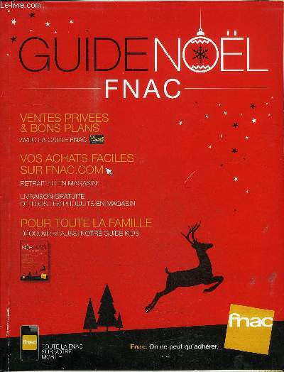 GUIDE NOEL FNAC - Ventes prives & bons plans avec la carte Fnac, ...