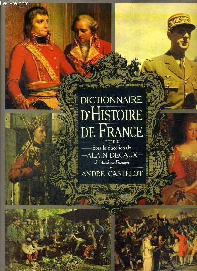 DICTIONNAIRE D'HISTOIRE DE FRANCE - PERRIN