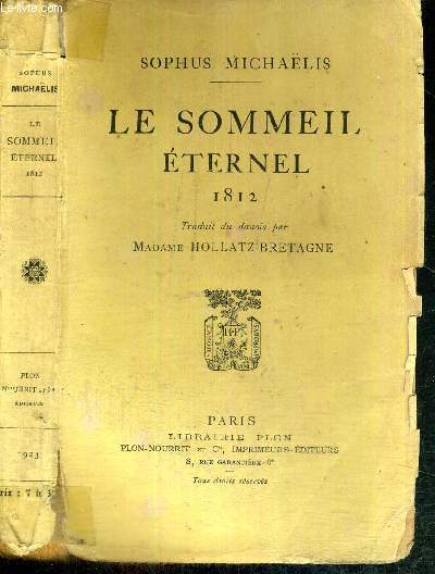 LE SOMMEIL ETERNEL 1812