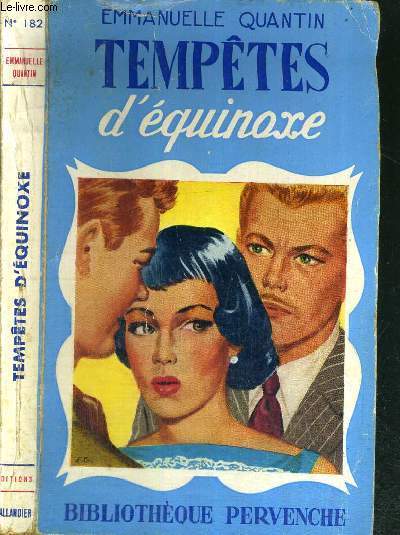 TEMPETES D'EQUINOXE - N182 - BIBLIOTHEQUE PERVENCHE
