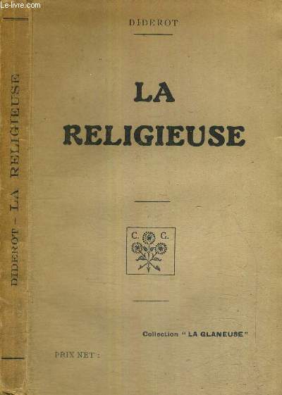 LA RELIGIEUSE - COLLECTION LA GLANEUSE