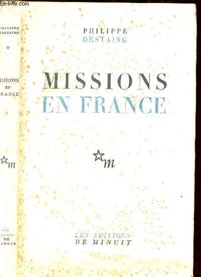 MISSIONS EN FRANCE