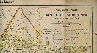 1 PLAN : NOUVEAU PLAN DE LA BANLIEUE PARISIENNE