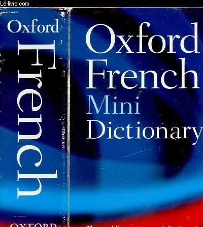 OXFORD FRENCH MINIDICTIONARY