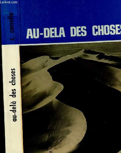 AU-DELA DES CHOSES - collection temoignages -N13