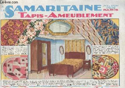 A LA SAMARITAINE PARIS/ TAPIS-AMEUBLEMENT - GRANDE QUINZAINE DU MARDI 3 AU MARDI 17 SEPTEMBRE