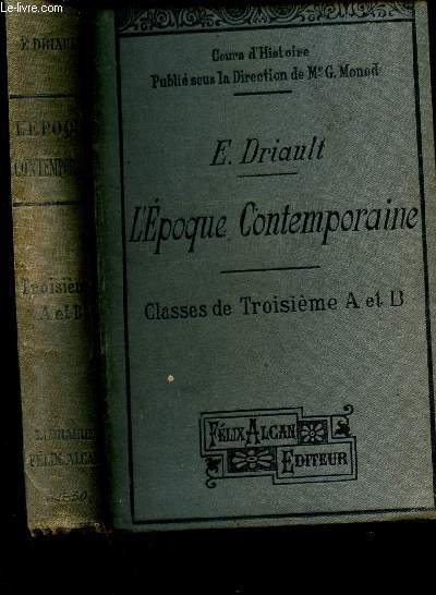 L EPOQUE CONTEMPORAINE 1789-1902