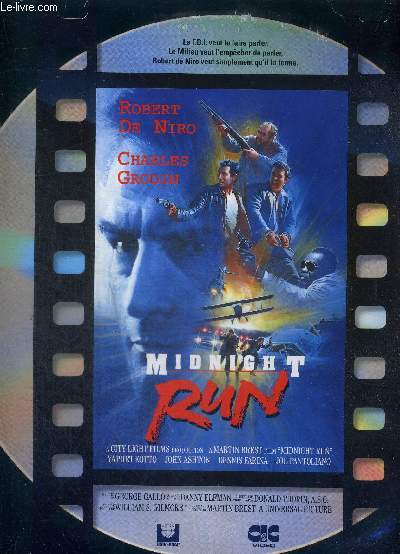 1 LASERDISC - MIDNIGHT RUN - UN FILM DE MARTIN BREST - AVEC ROBERT DE NIRO - CHARLES GRODIN