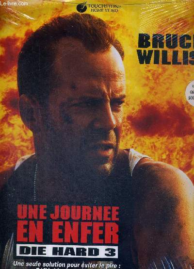 1 DOUBLE LASERDISC - UNE JOURNEE EN ENFER - DIE HARD 3 - UN FILM DE JOHN McTERNAN - AVEC BRUCE WILLIS - JEREMY IRONS - SAMUEL L. JACKSON