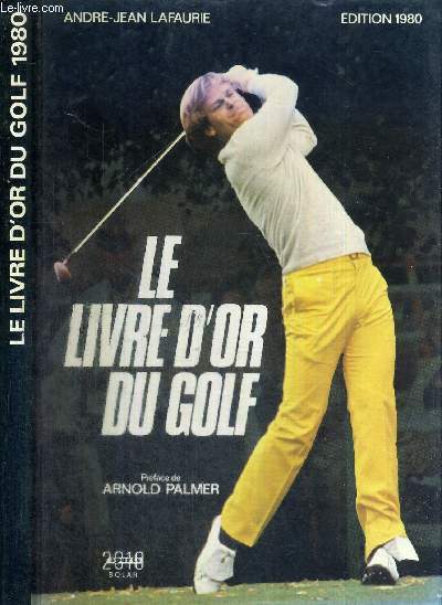 LE LIVRE D'OR DU GOLF 1980