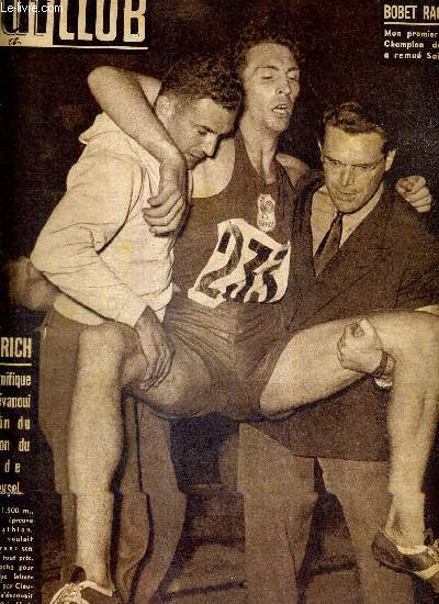 BUT ET CLUB - N 256 - 28 aout 1950 / Heinrich le magnifique s'est vanoui  la fin du dcathlon du stade du Heysel / Bobet raconte : mon 1er titre de champion de France a remu Saint-Men...