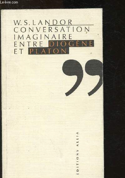 Conversation imaginaire entre Diogne et Platon