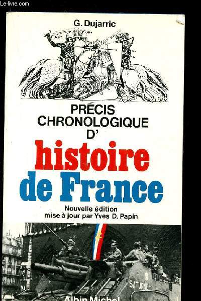 Prcis chronologique d'histoire de France