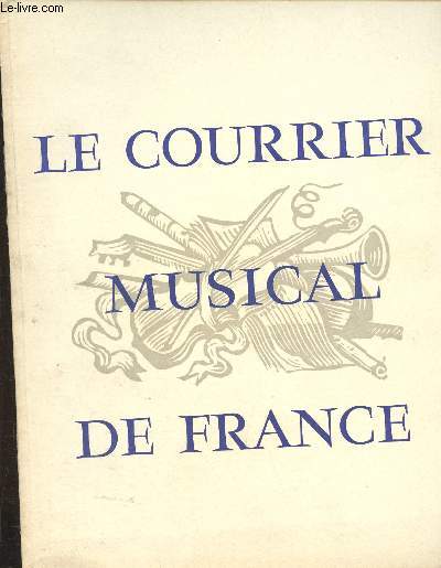 Le courrier musical de France N21