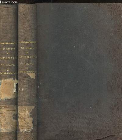 L'Eglise et l'Etat en France depuis l'Edit de Nantes jusqu'au Concordat (1598-1801) - Tomes I et II - 2 volumes