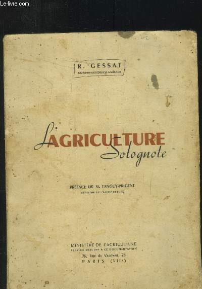 L'agriculture solognote